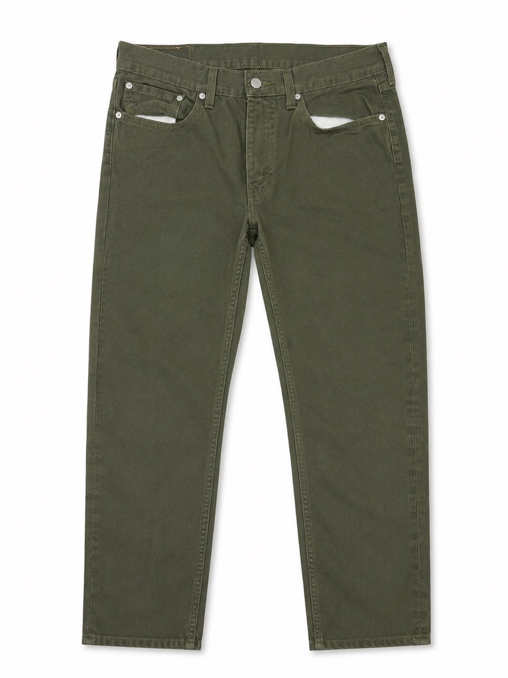 Signature by Levi Strauss Slim Fit Jeans in Olive